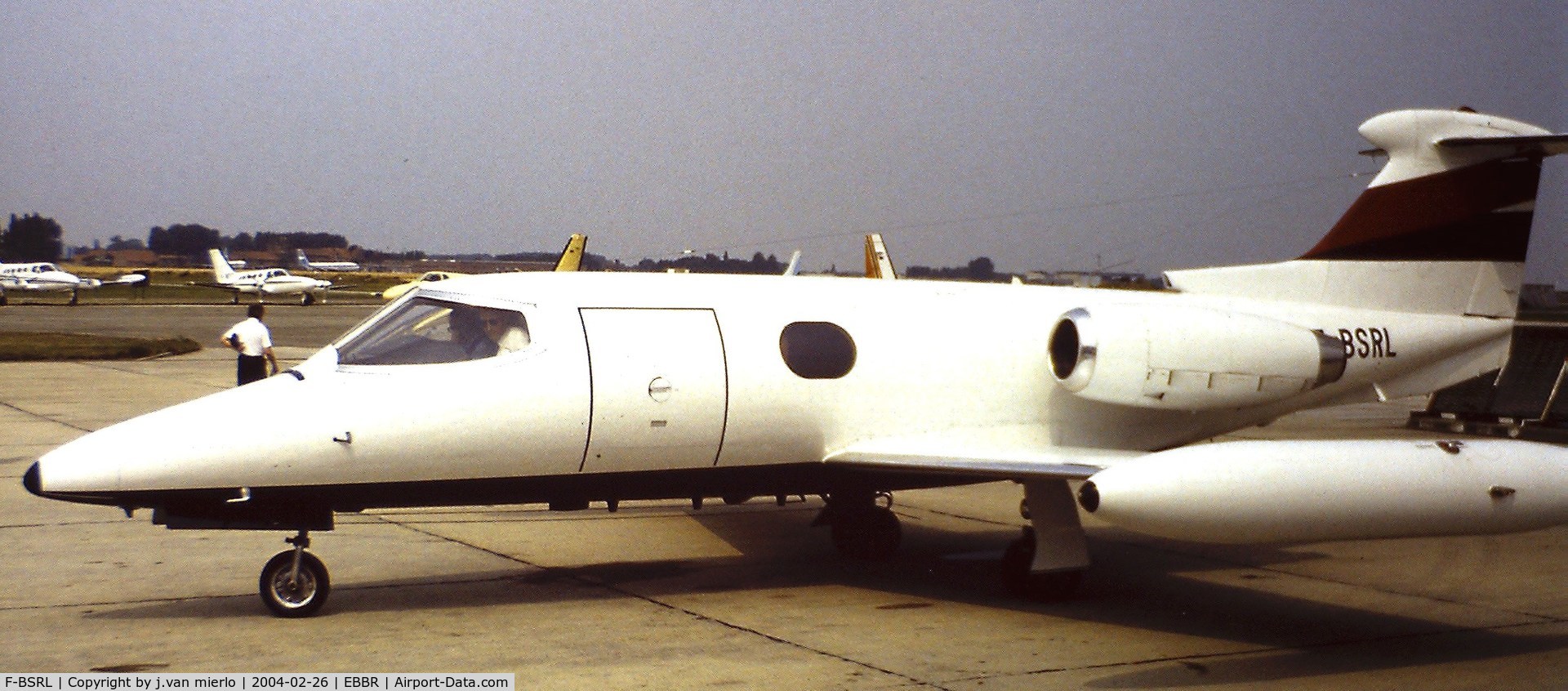 F-BSRL, 1969 Gates Learjet 24B C/N 210, Brussels, Belgium G.A.T.