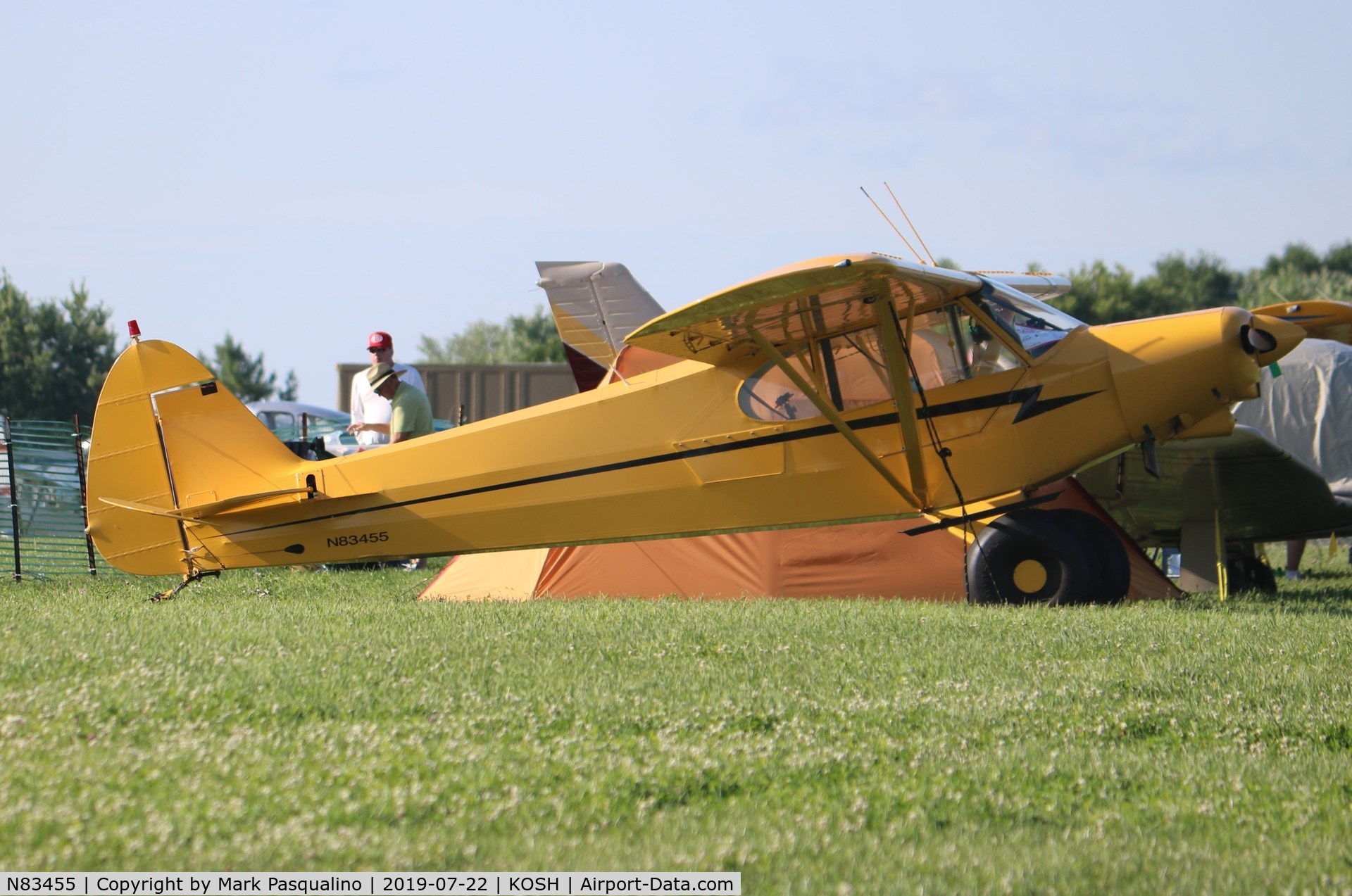 N83455, 1976 Piper PA-18-150 Super Cub C/N 18-7609141, Piper PA-18-150