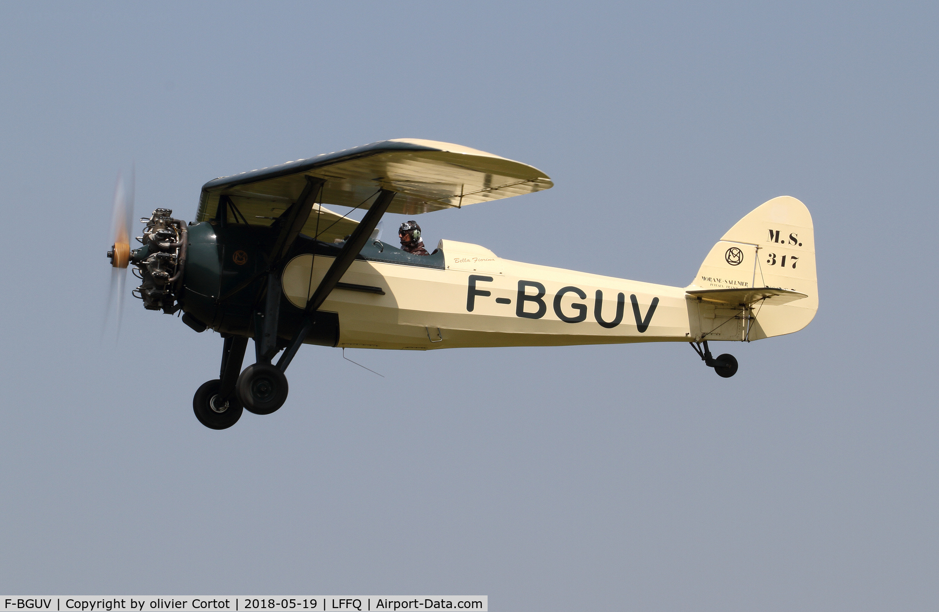 F-BGUV, Morane-Saulnier MS.317 C/N 297, Ferté Alais airshow
