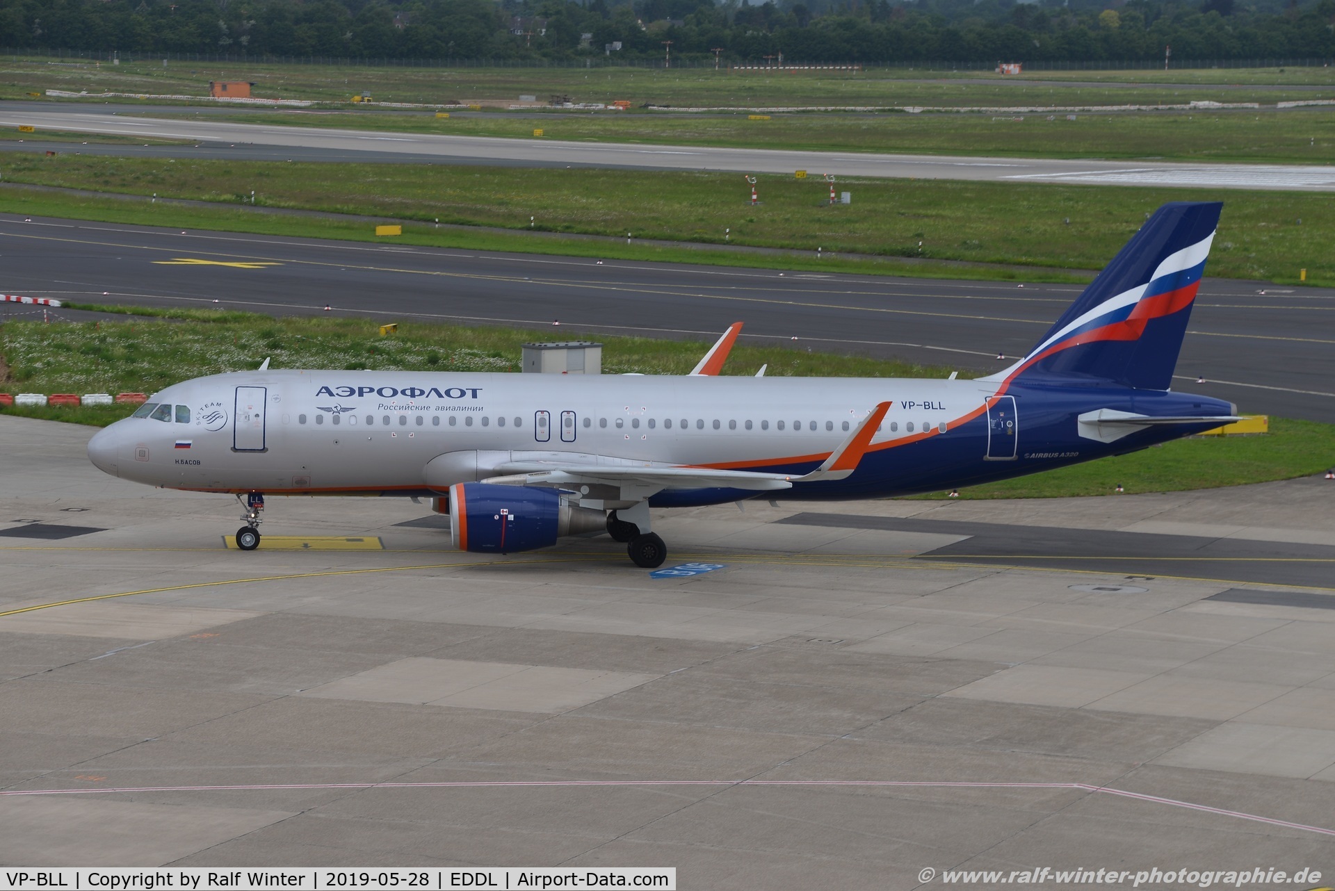 VP-BLL, 2013 Airbus A320-214 C/N 5572, Airbus A320-214 - SU AFL Aeroflot 'N. Basov' - 5572 - VP-BLL - 28.05.2019 - DUS