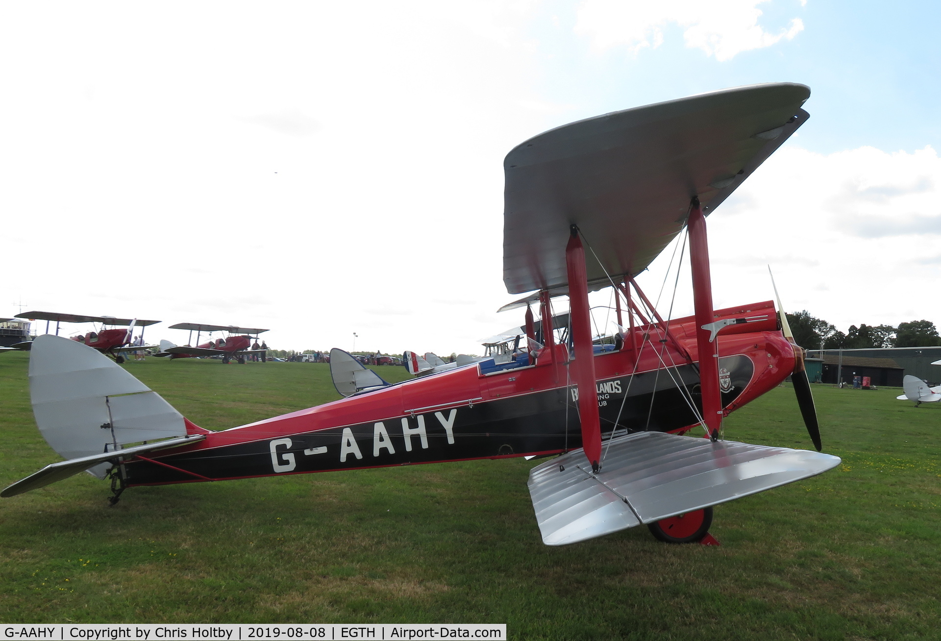 G-AAHY, 1929 De Havilland DH.60M Moth C/N 1362, Early (1929) De Havilland Moth on display at Old Warden's 'Gathering of Moths' Day 2019