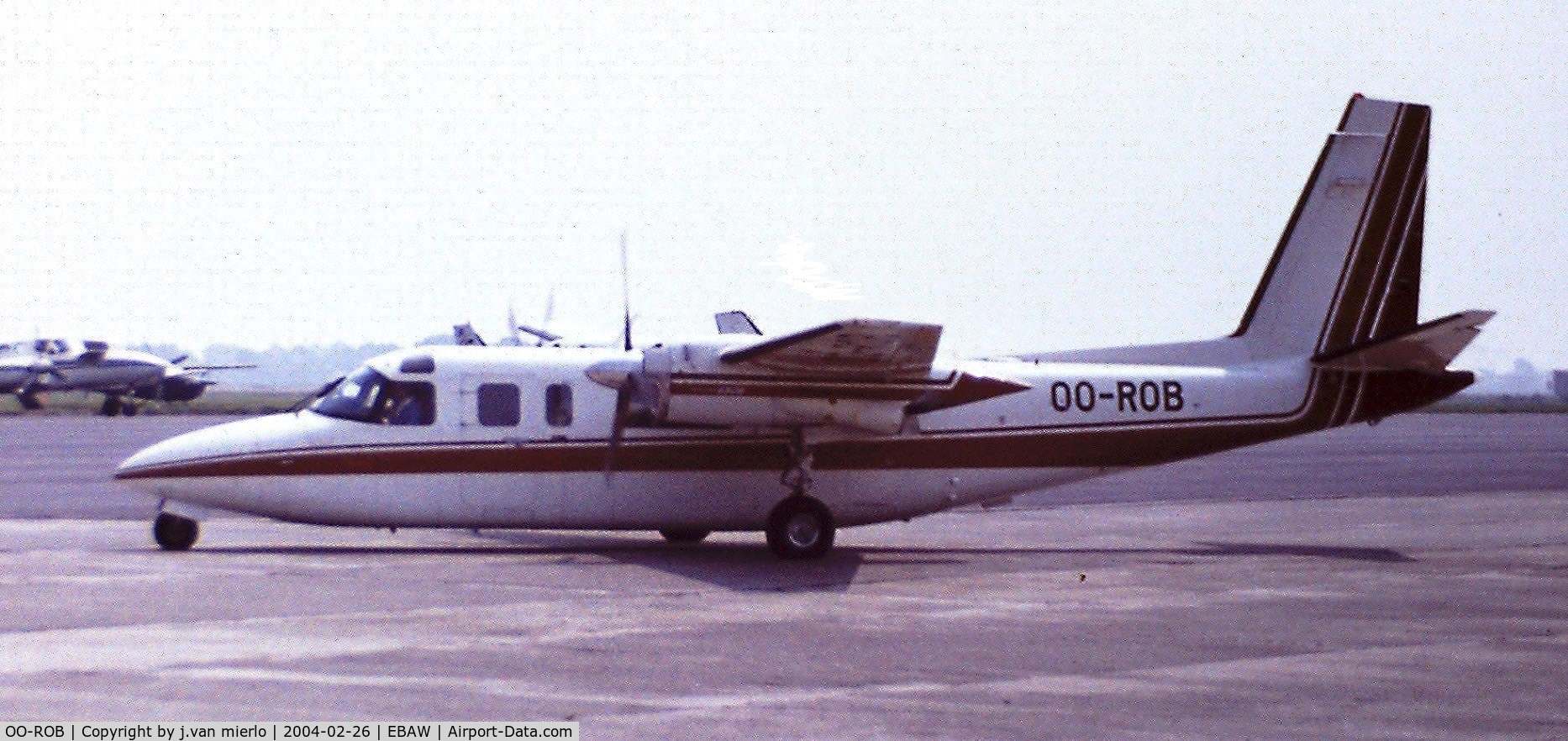 OO-ROB, 1977 Rockwell 690B-GR Turbo Commander C/N 11409, Belgium