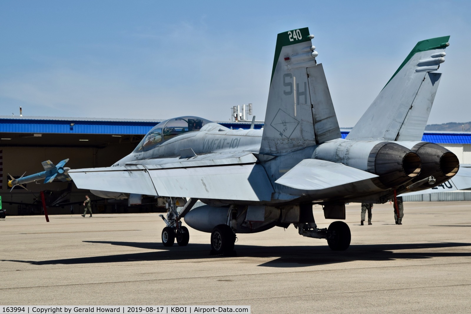 163994, 1989 McDonnell Douglas F/A-18D Hornet C/N 876/D035, VMFAT-101 