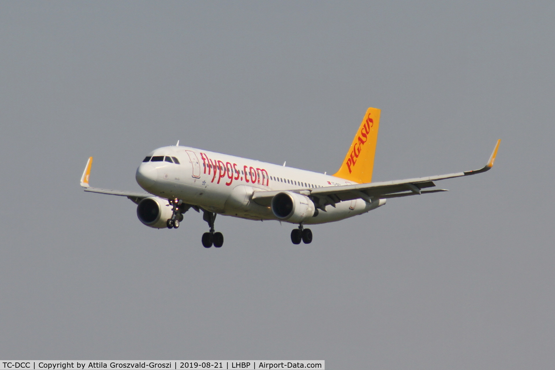 TC-DCC, 2014 Airbus A320-214 C/N 5950, LHBP/BUD - Budapest Ferihegy, Liszt Ferenc International Airport, Hungary