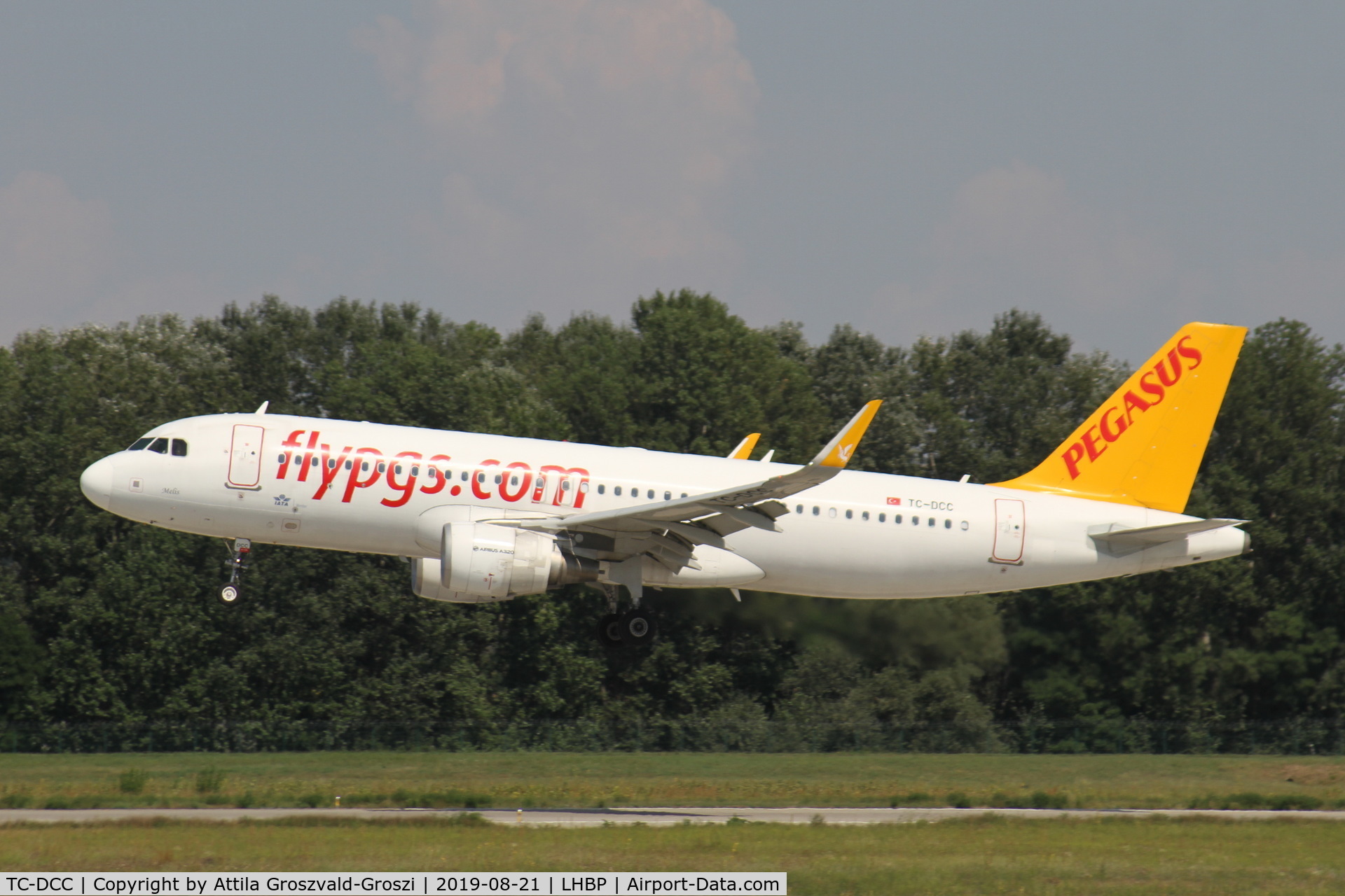 TC-DCC, 2014 Airbus A320-214 C/N 5950, LHBP/BUD - Budapest Ferihegy, Liszt Ferenc International Airport, Hungary