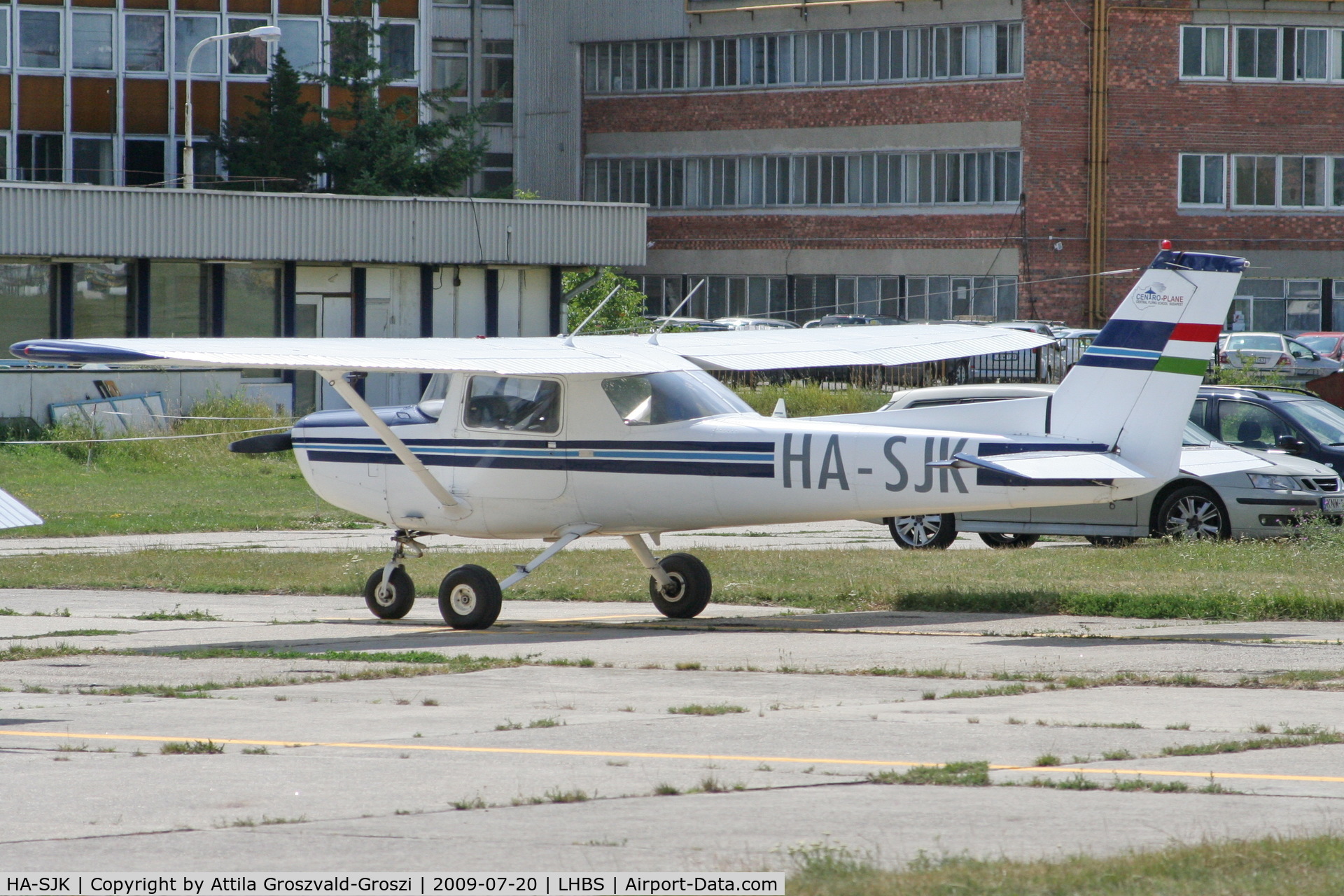 HA-SJK, 1981 Cessna 152 C/N 15284860, LHBS - Budaörs Airport, Hungary