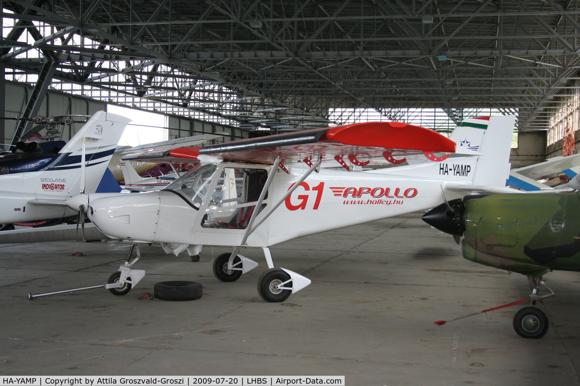 HA-YAMP, 2005 G1 Aviation G1 Spyl C/N 912SFR080411, LHBS - Budaörs Airport, Hungary