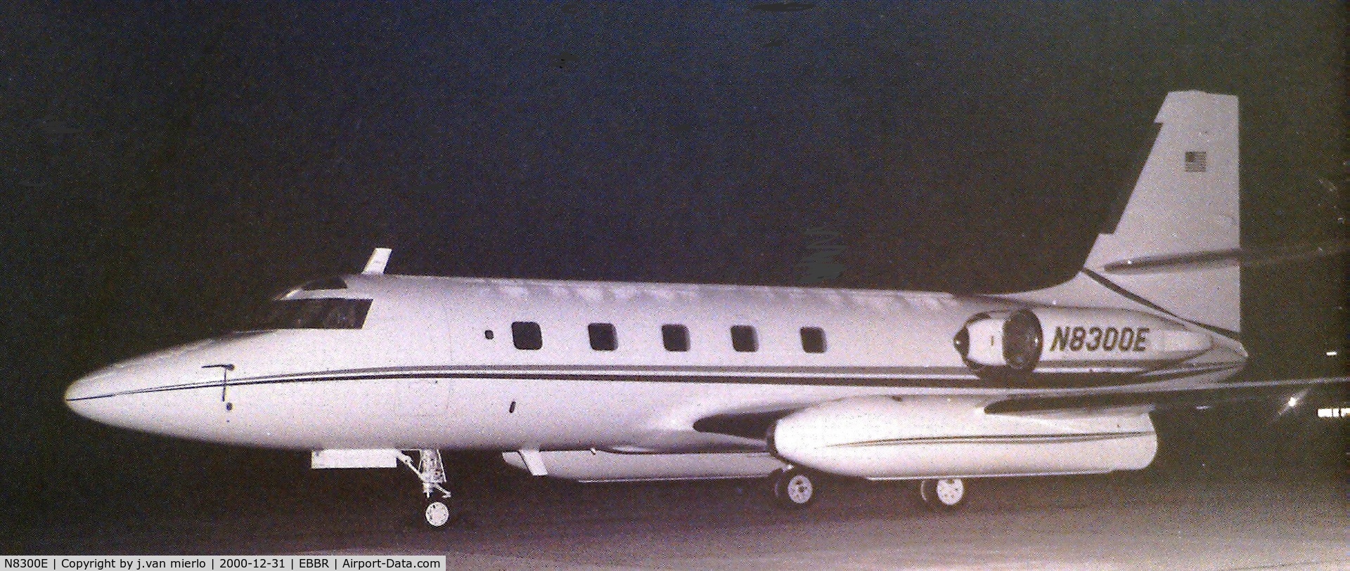 N8300E, 1968 Lockheed L-1329-23E Jetstar C/N 5115, Brussels G.A.T.