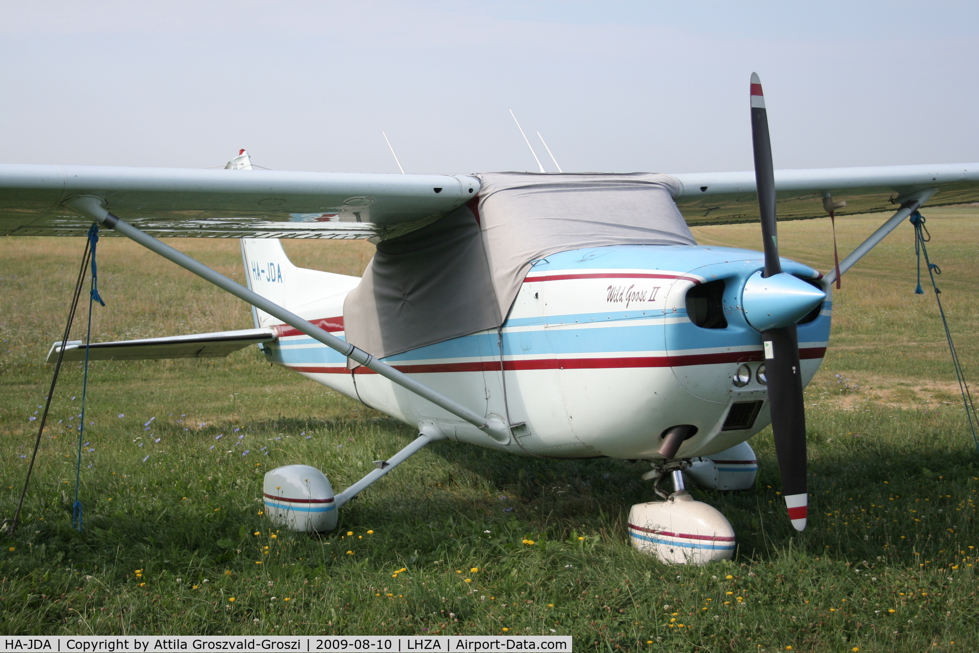 HA-JDA, Cessna 172M C/N 17264977, LHZA - Zalaegerszeg-Andráshida Airport, Hungary