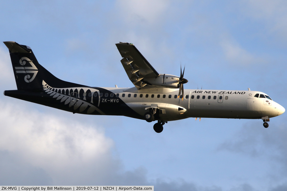 ZK-MVG, 2015 ATR 72-600 C/N 1264, NZ5706