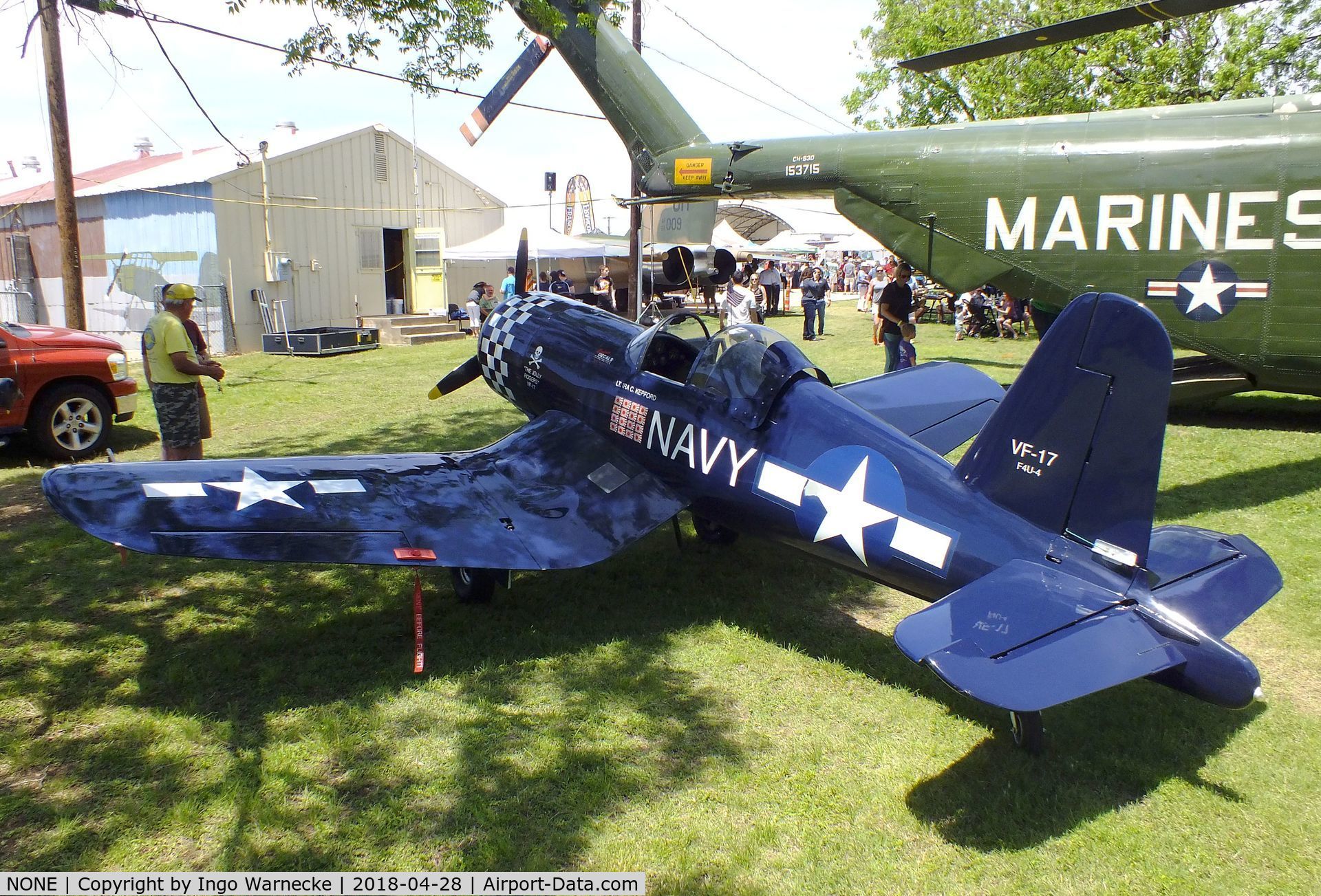 NONE, Warbird Kits F4U Corsair 1/2-scale replica C/N Unknown_none, Warbird Kits (Roger Smith) F4U Corsair 1/2-scale replica at the Fort Worth Aviation Museum, Fort Worth TX