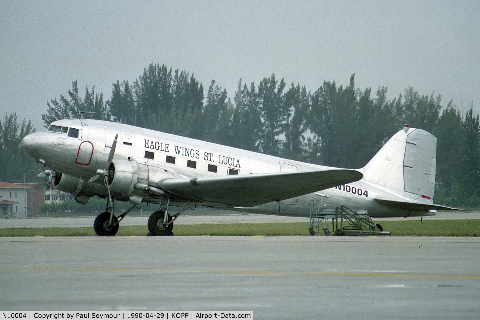 N10004, 1944 Douglas C-47B C/N 14363/25808, Operated by Eagle Wings St.Lucia.