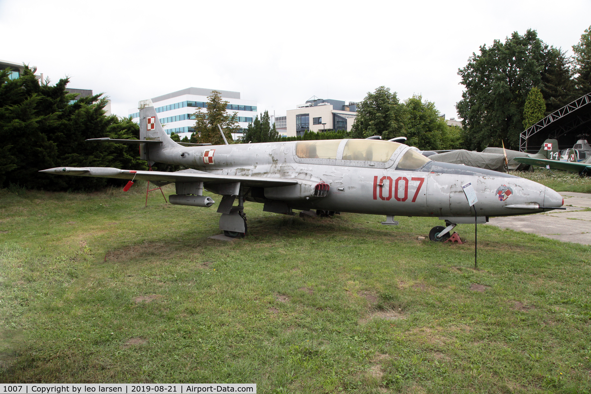1007, PZL-Mielec TS-11 Iskra bis B C/N 1H-1007, Polish Aviation Museum Krakow 21.8.2019
