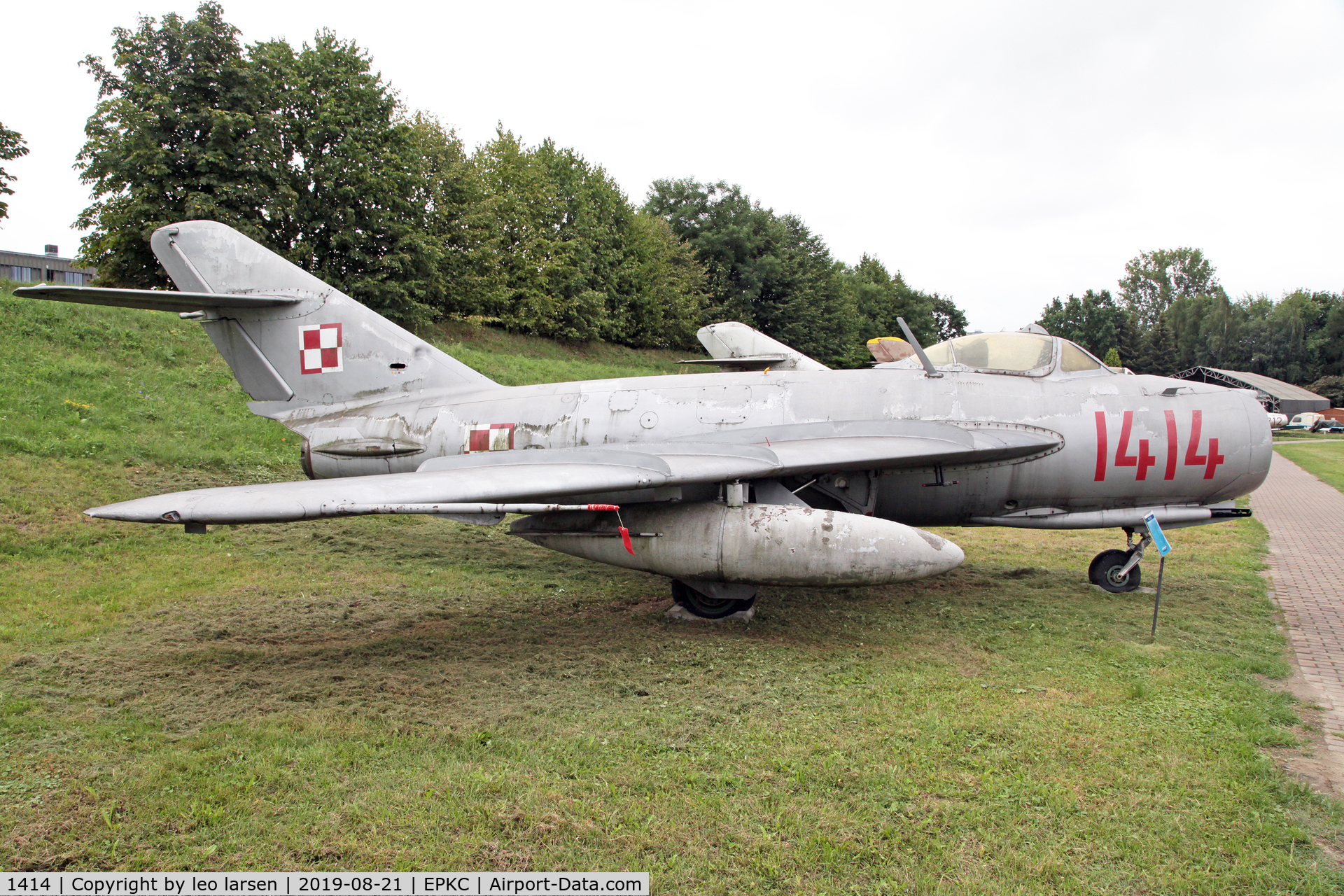 1414, WSK-PZL-Mielec MIG-17F(Lim-5R) C/N 1C-1414, Polish Aviation Museum Krakow 21.8.2019