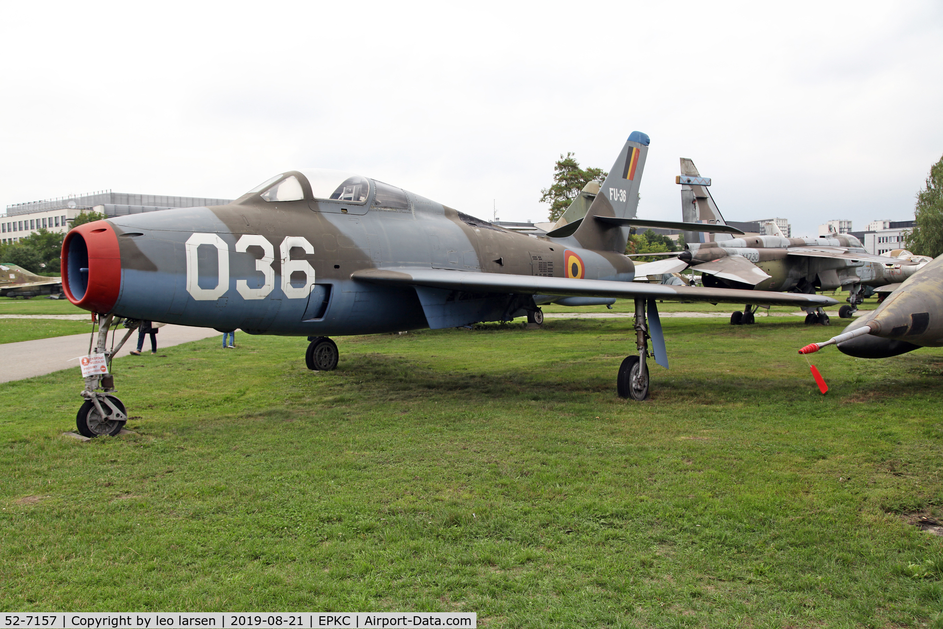 52-7157, Republic F-84F-51-RE Thunderstreak C/N 52-7157, Polish Aviation Museum Krakow