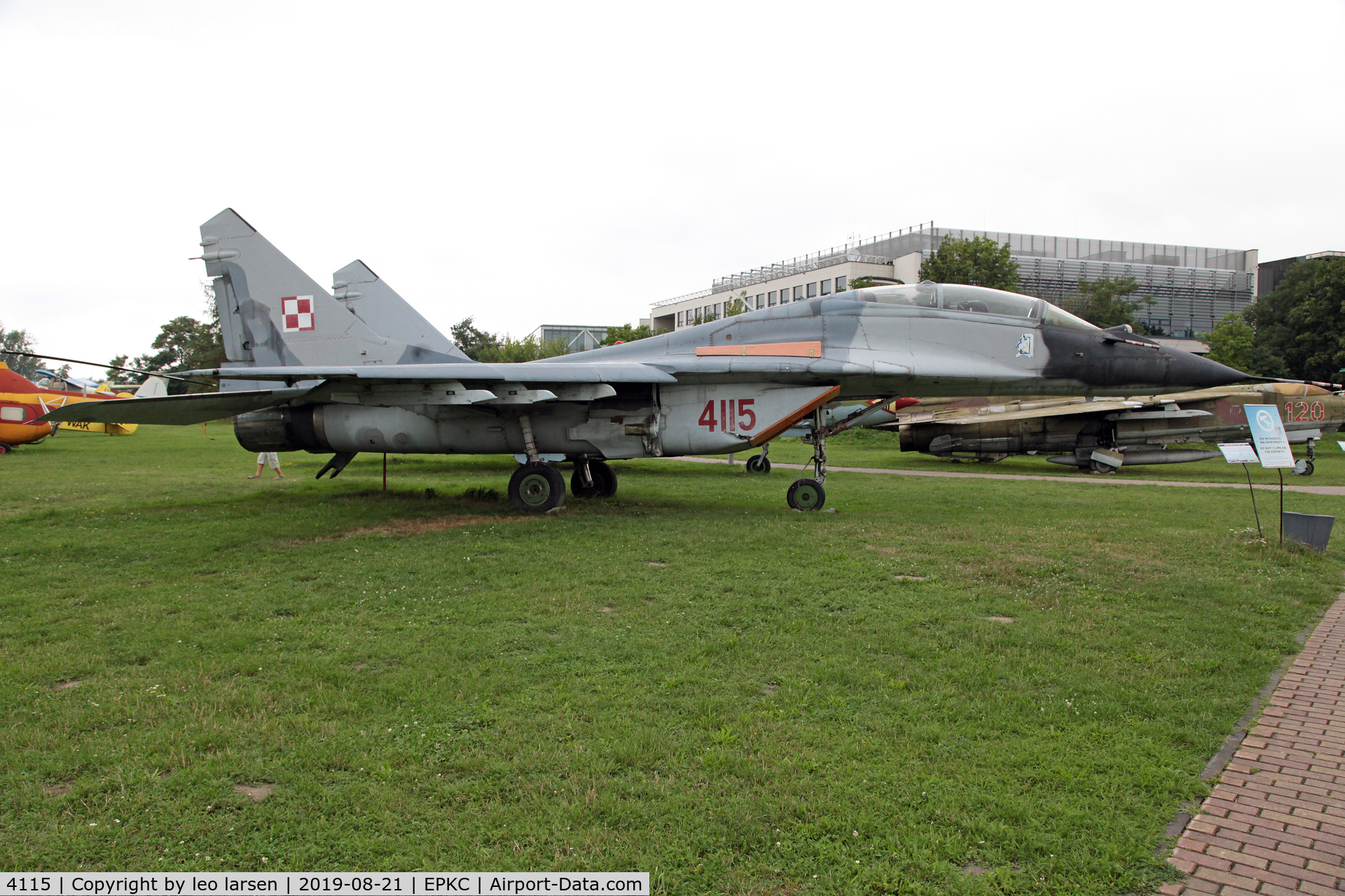 4115, Mikoyan-Gurevich MiG-29GT C/N N50903006526, Polish Aviation Museum Krakow 21.8.2019