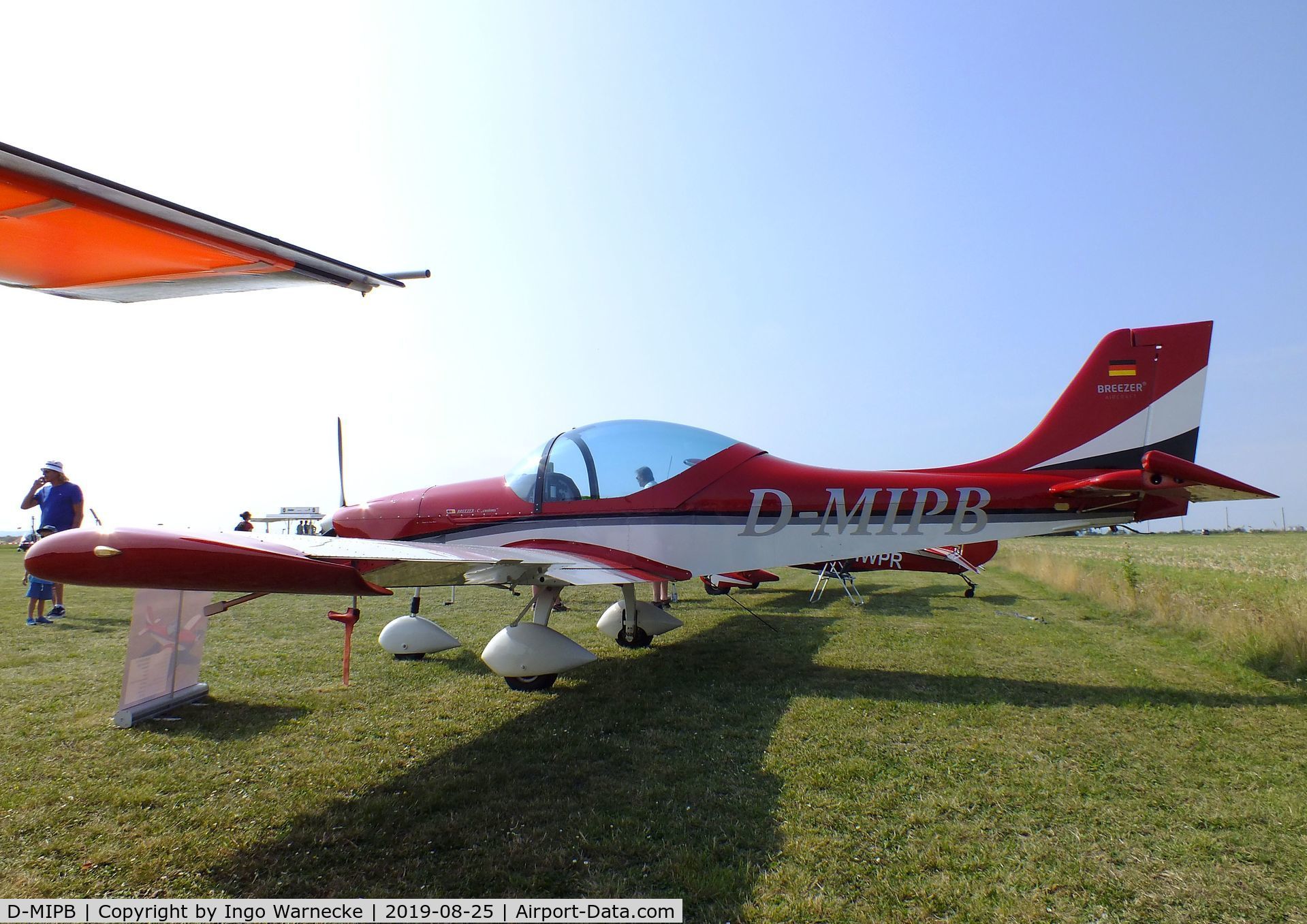 D-MIPB, Aerostyle Breezer C/N 012, Aerostyle Breezer C Customs at the 2019 Flugplatz-Wiesenfest airfield display at Weilerswist-Müggenhausen ultralight airfield