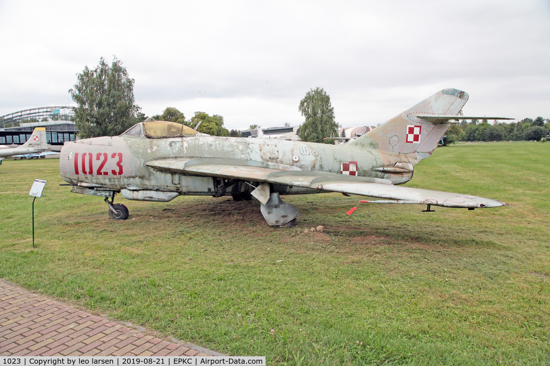 1023, PZL-Mielec Lim-5 (MiG-17F) C/N 1C1023, Polish Aviation Museum Krakow 21.8.2019