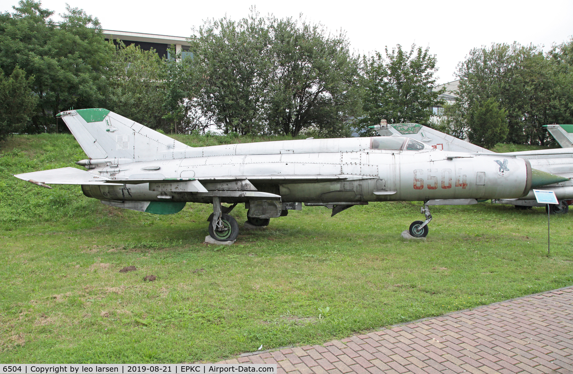 6504, 1971 Mikoyan-Gurevich MiG-21MF C/N 966504, Polish Aviation Museum Krakow 21.8.2019