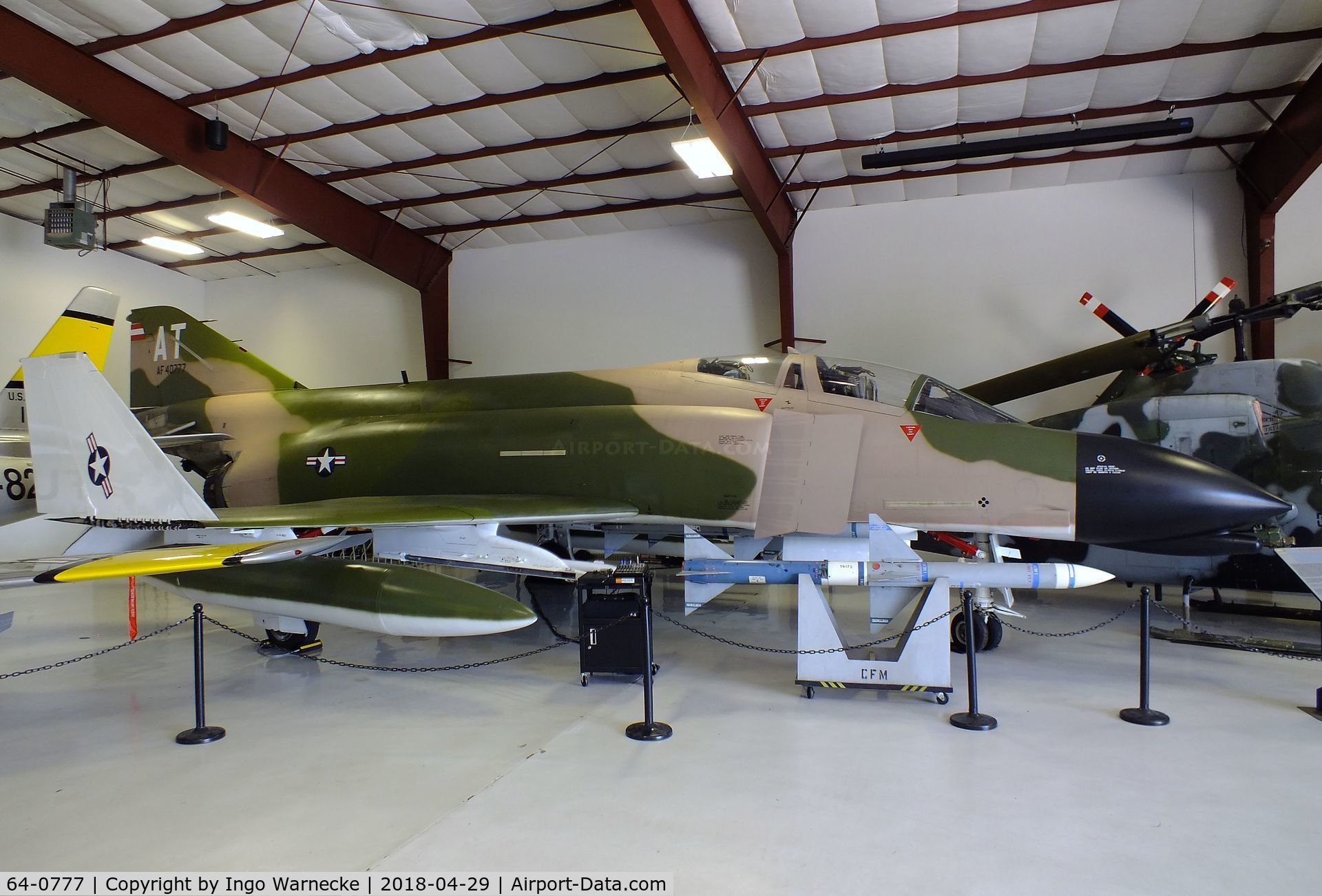 64-0777, 1964 McDonnell F-4C Phantom II C/N 1080, McDonnell F-4C Phantom II at the Cavanaugh Flight Museum, Addison TX