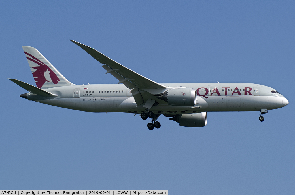 A7-BCU, 2015 Boeing 787-8 Dreamliner C/N 38339, Qatar Airways Boeing 787-8 Dreamliner