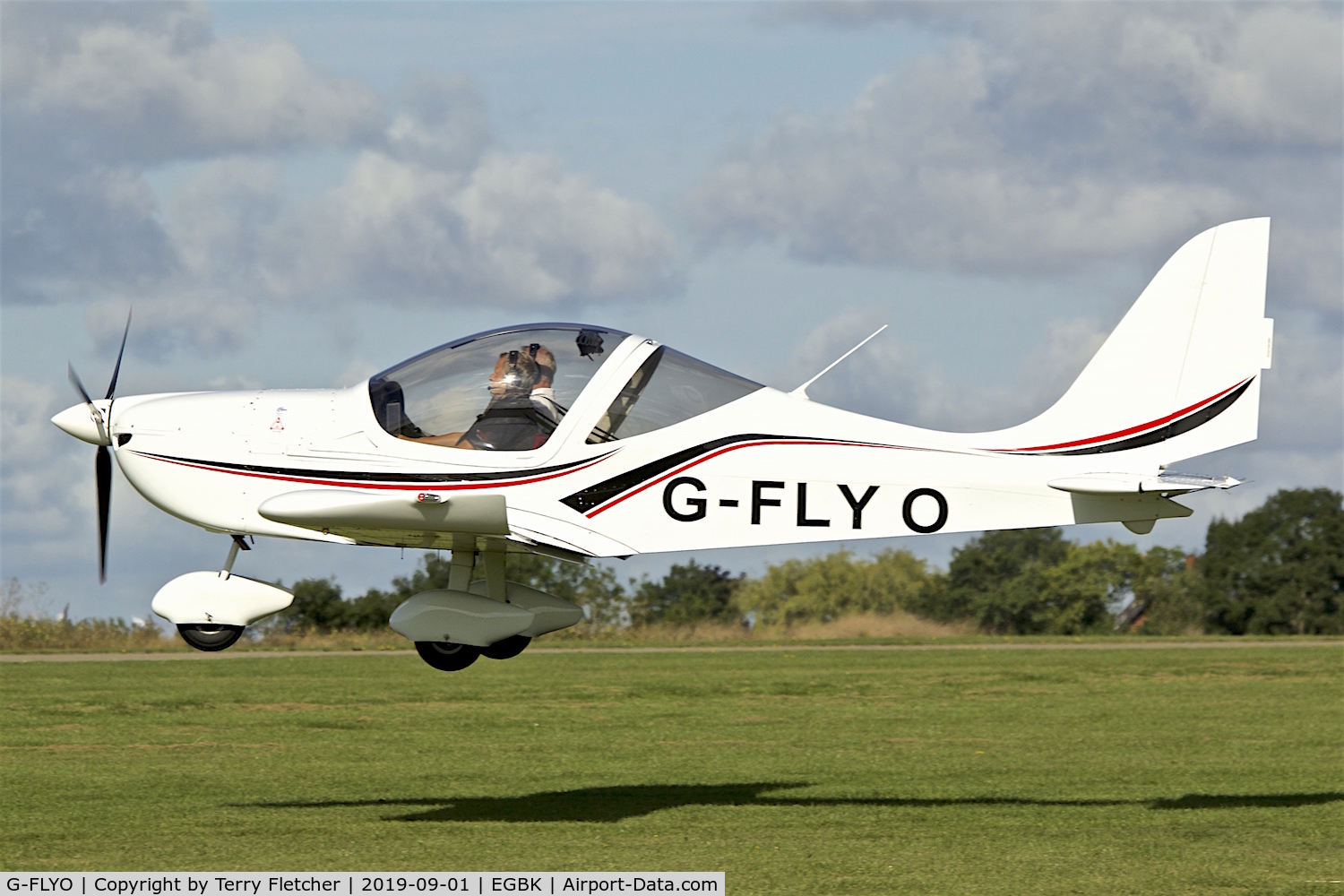 G-FLYO, 2014 Evektor-Aerotechnik EV-97 Eurostar SL C/N 2014-4205, At Sywell