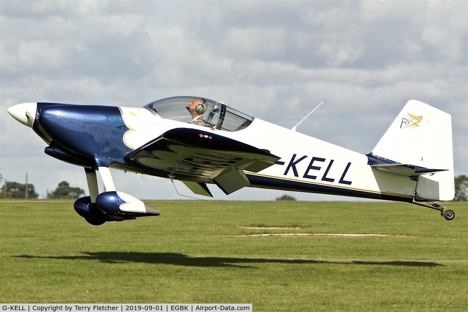 G-KELL, 1998 Vans RV-6 C/N PFA 181-12845, At Sywell