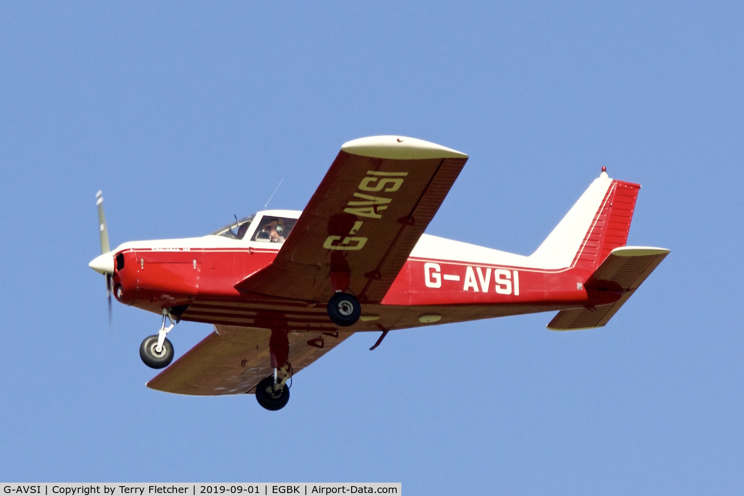 G-AVSI, 1967 Piper PA-28-140 Cherokee C/N 28-23148, At Sywell