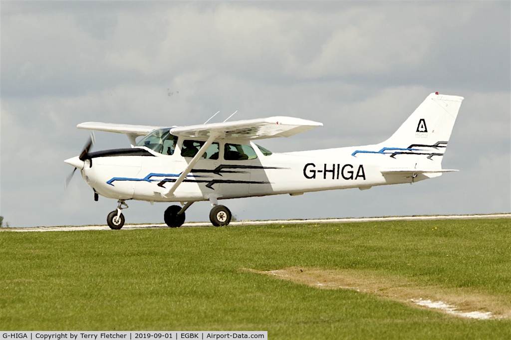 G-HIGA, 1981 Cessna 172P C/N 172-75004, At Sywell