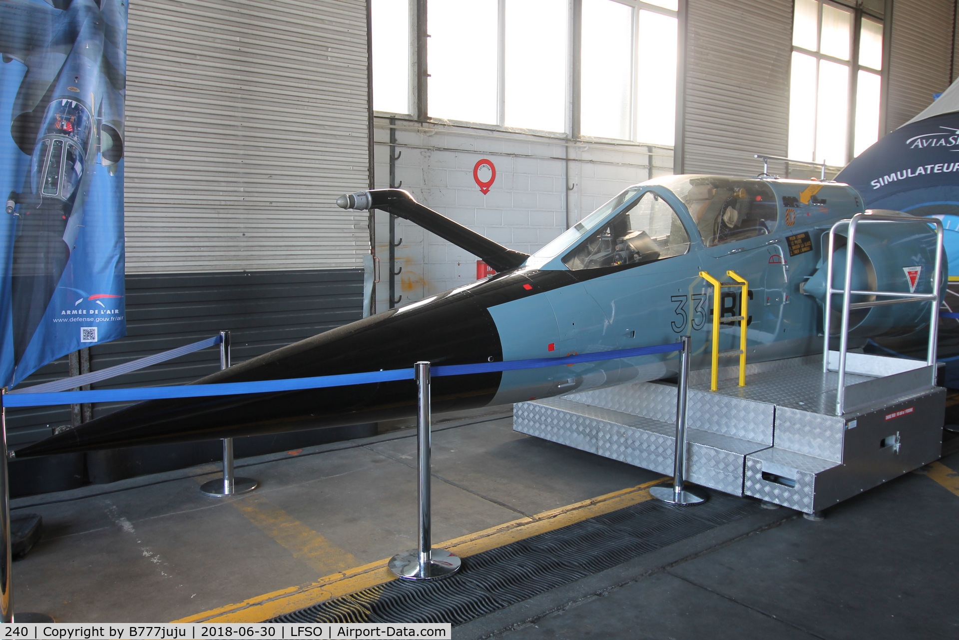 240, Dassault Mirage F.1C-200 C/N 240, at Nancy Airshow
new code 33-BC
