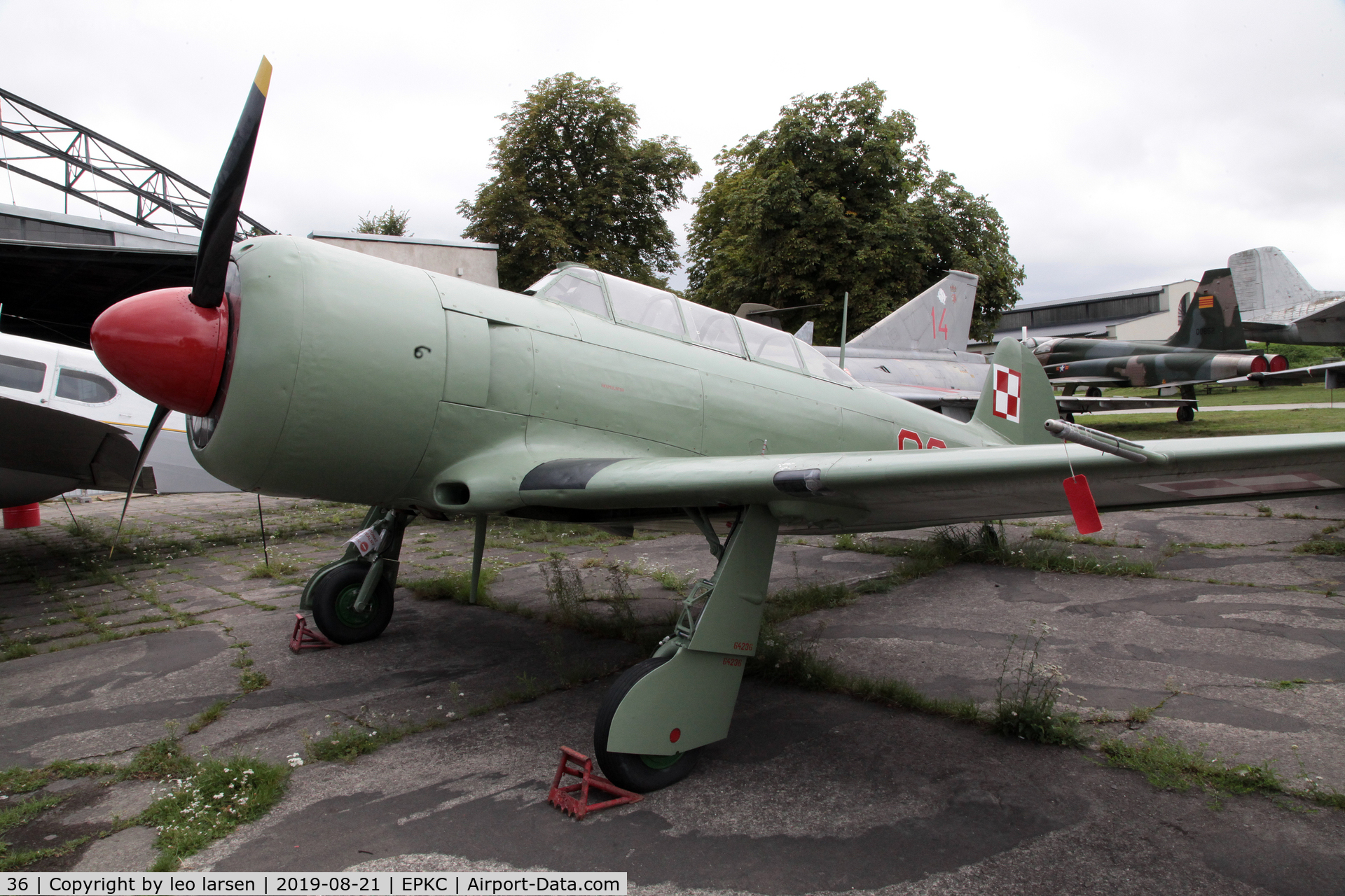 36, Yakovlev Yak-11 C/N 64236, Polish Aviation Museum Krakow 21.8.2019