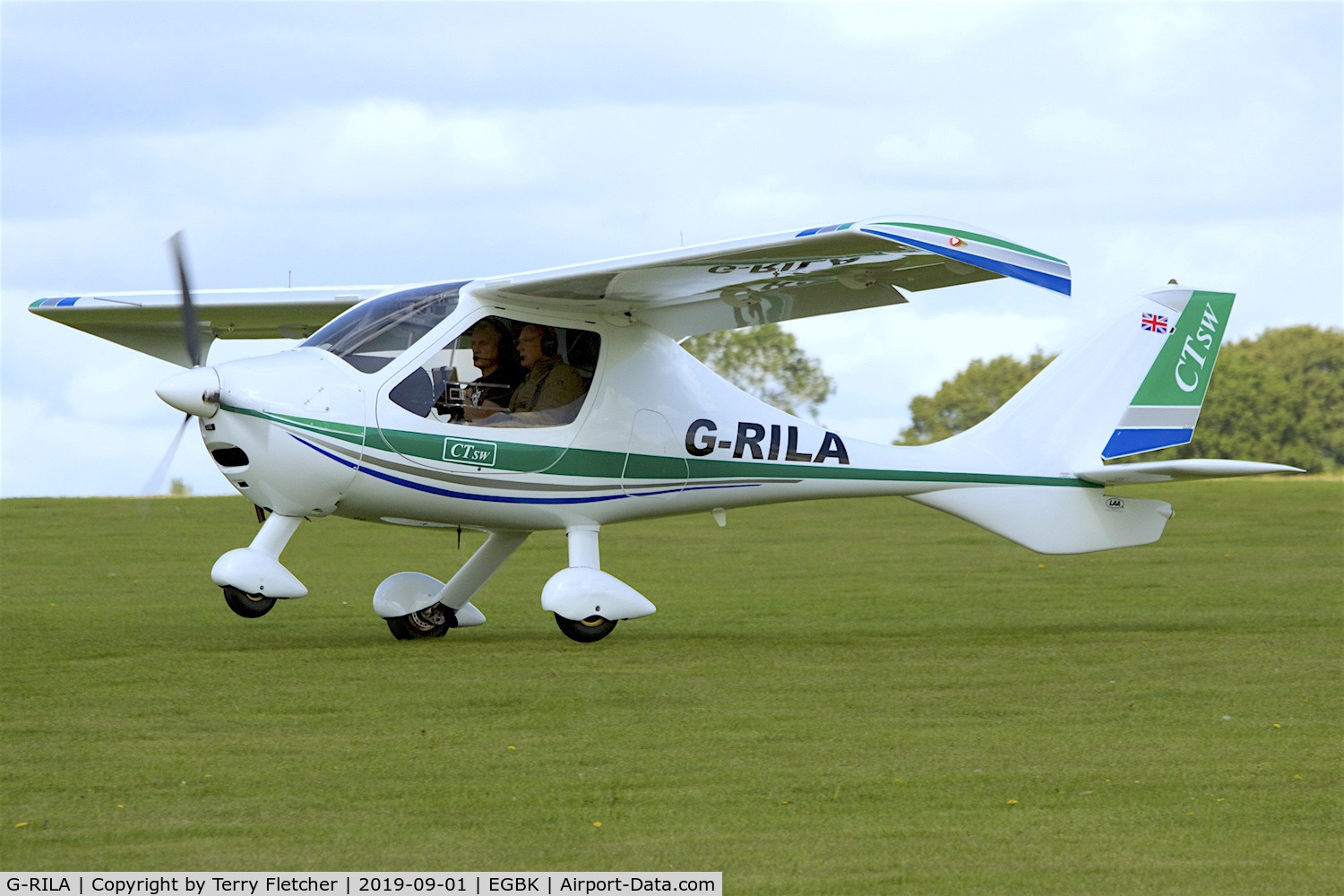 G-RILA, 2006 Flight Design CTSW C/N 8192, At Sywell
