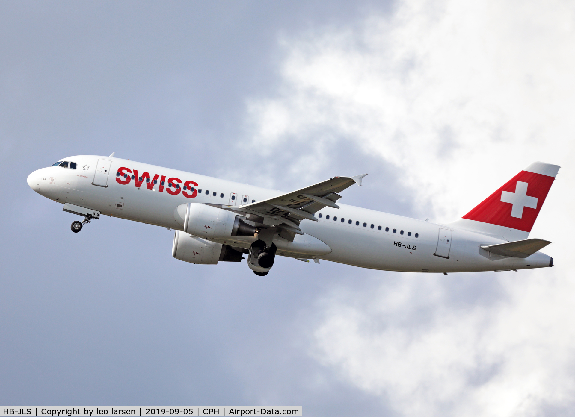 HB-JLS, 2012 Airbus A320-214 C/N 5069, Copenhagen 5.9.2019