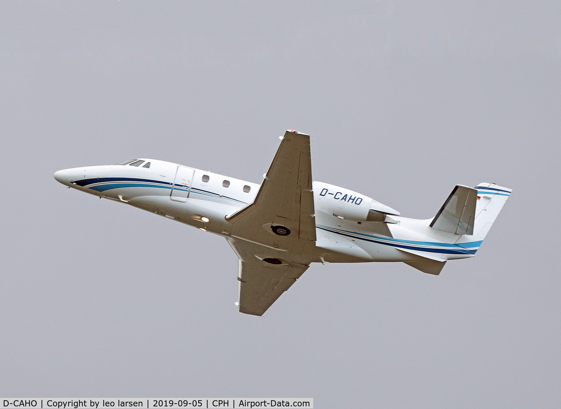 D-CAHO, 2014 Cessna 560 Citation Excel XLS+ C/N 560-6165, Copenhagen 5.9.2019