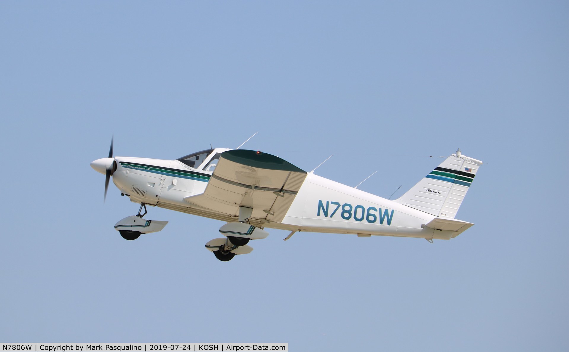 N7806W, 1964 Piper PA-28-180 C/N 28-1811, Piper PA-28-180