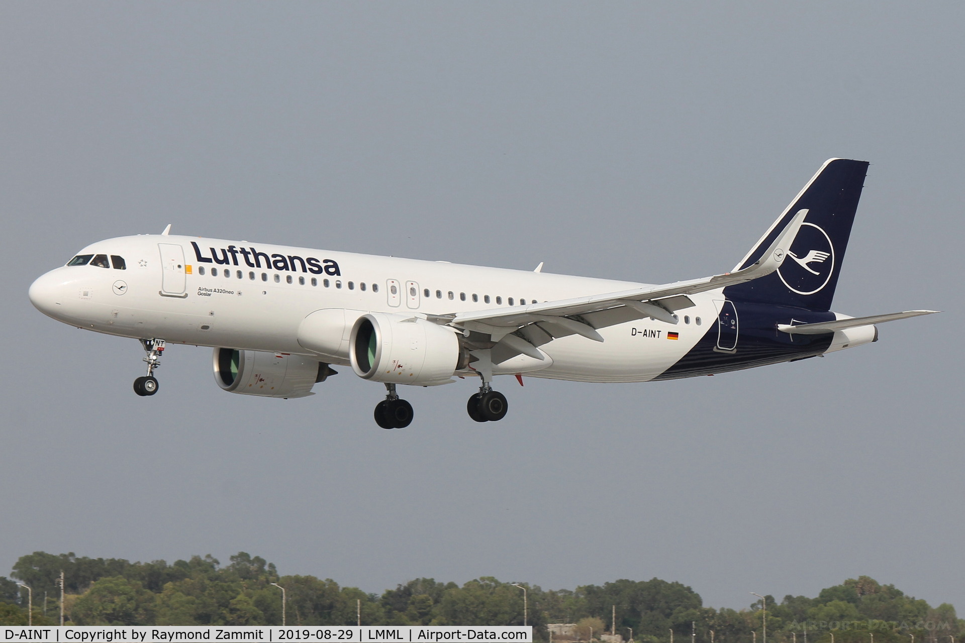 D-AINT, 2019 Airbus A320-271NEO C/N 8708, A320Neo D-AINT Lufthansa