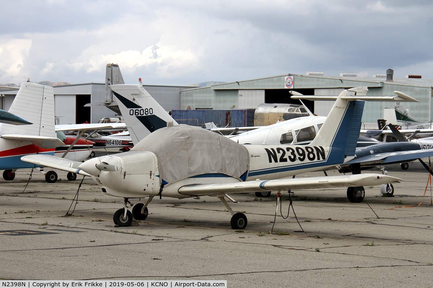 N2398N, 1979 Piper PA-38-112 Tomahawk C/N 38-79A0824, Seen in Chino