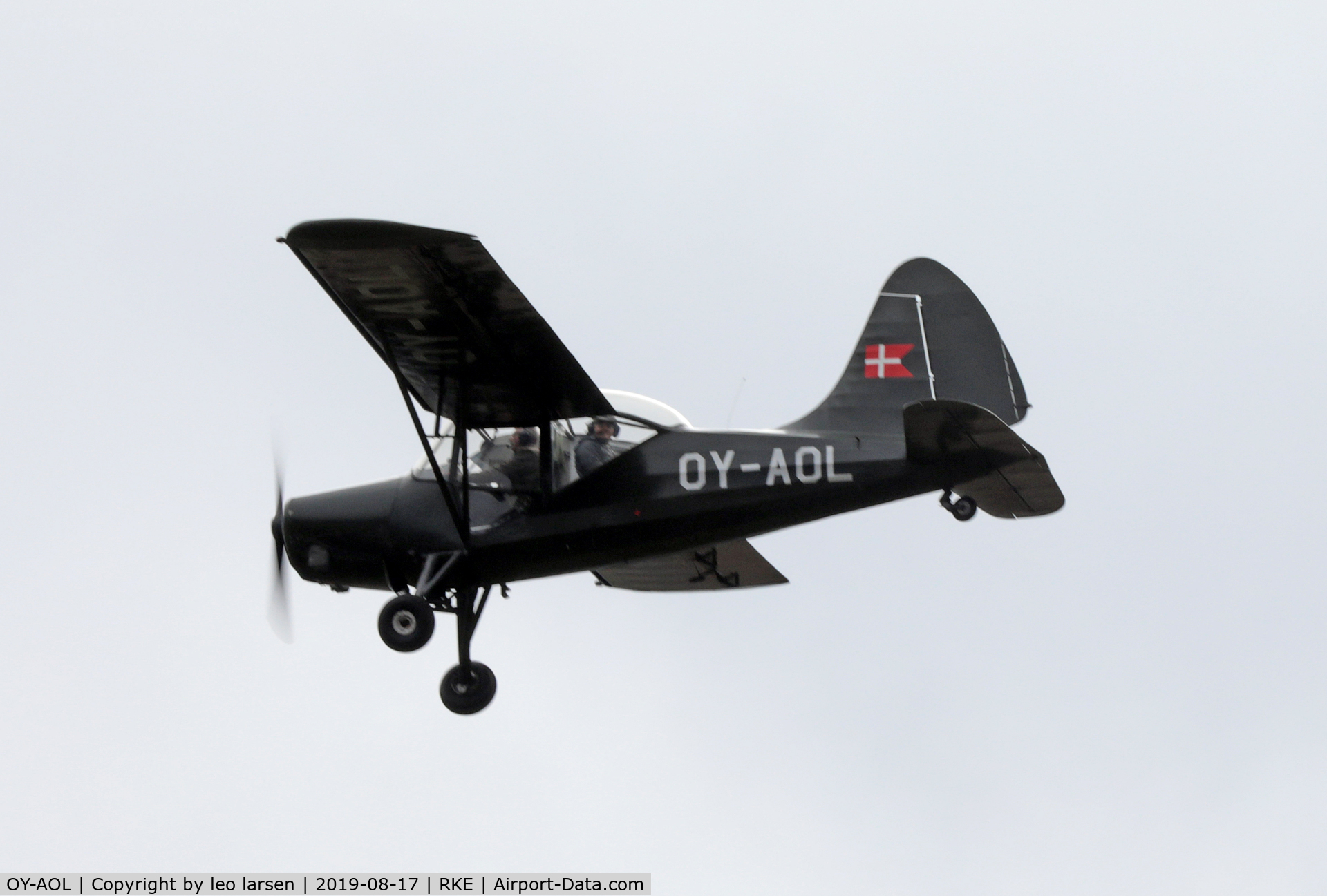 OY-AOL, 1951 SAI KZ X Mk 2 C/N 205, Roskilde Air Show 17.8.2019
