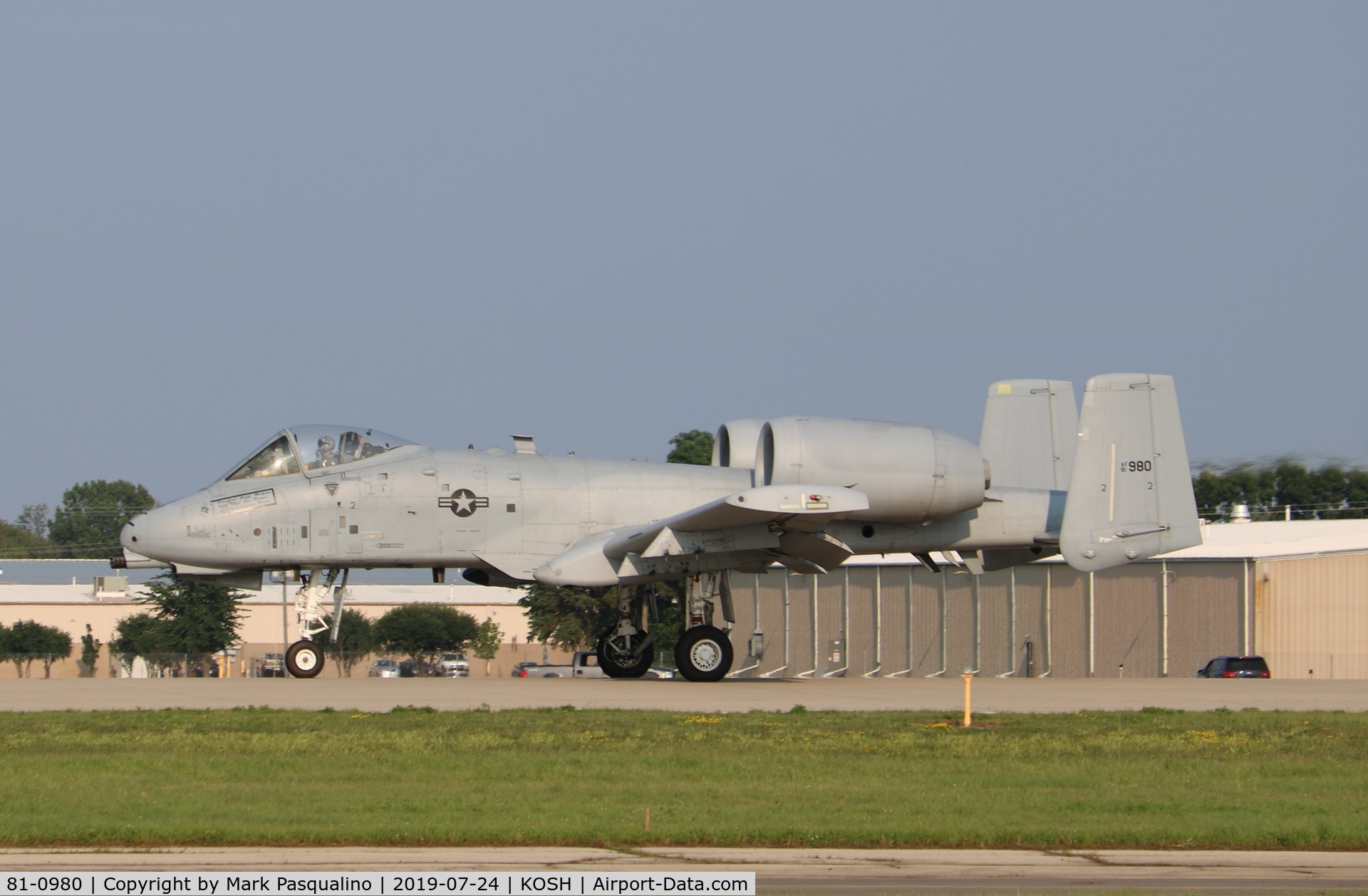 81-0980, 1980 Fairchild Republic A-10A Thunderbolt II C/N A10-0675, Fairchild Republic A-10A