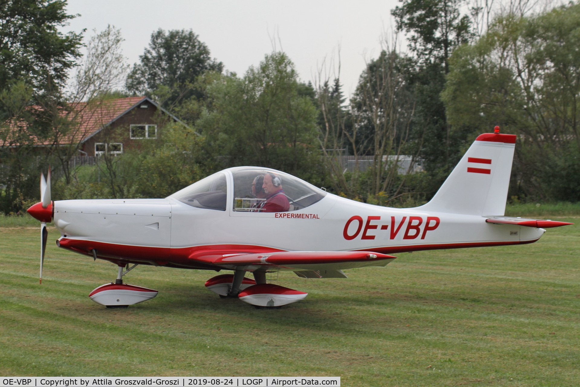 OE-VBP, 2009 HB Flugtechnik HB-207 Alfa C/N 207, LOGP -Pinkafeld Airfield, Austria
