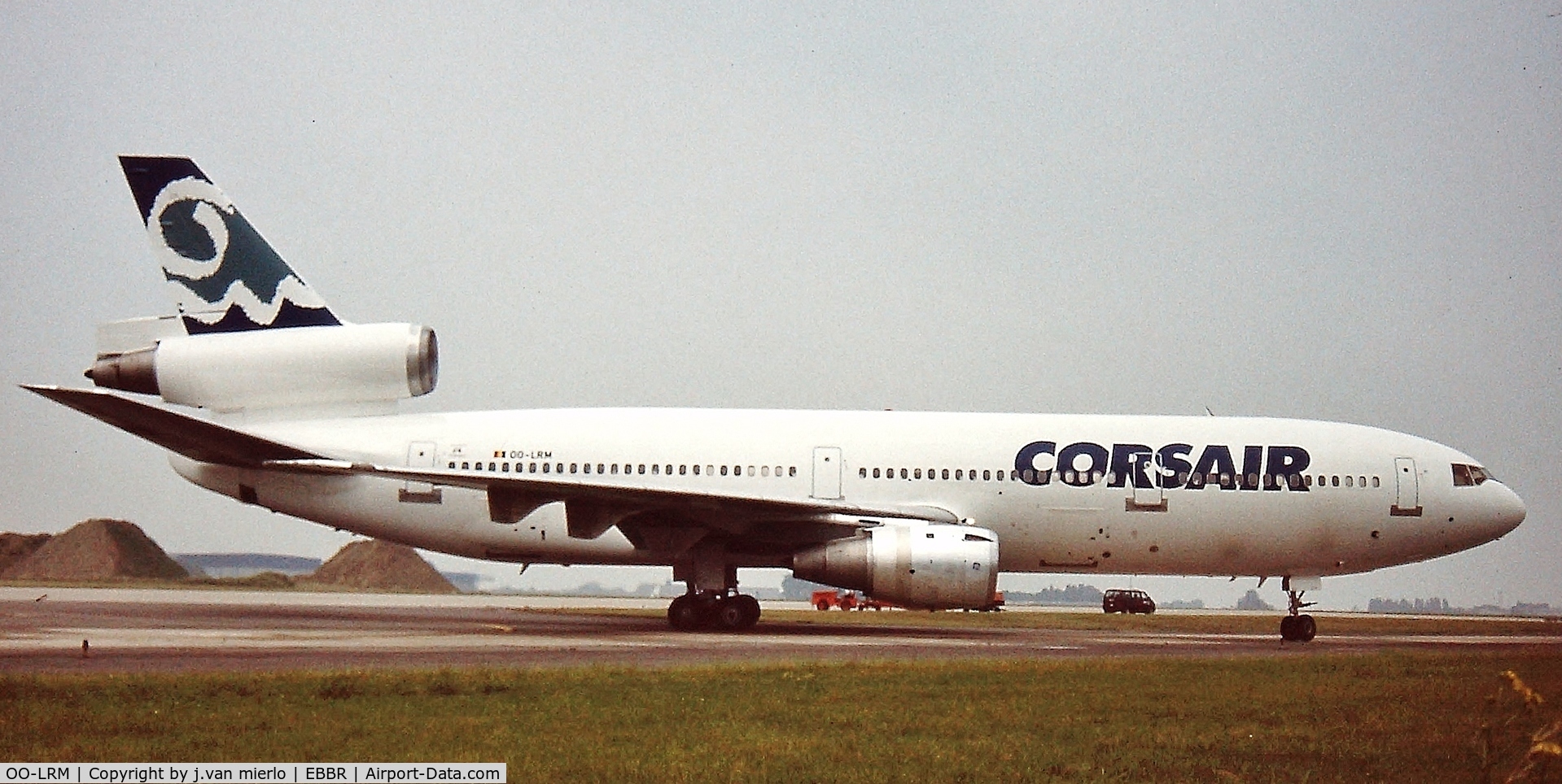 OO-LRM, 1978 McDonnell Douglas DC-10-30 C/N 46998, taxiing Brussels