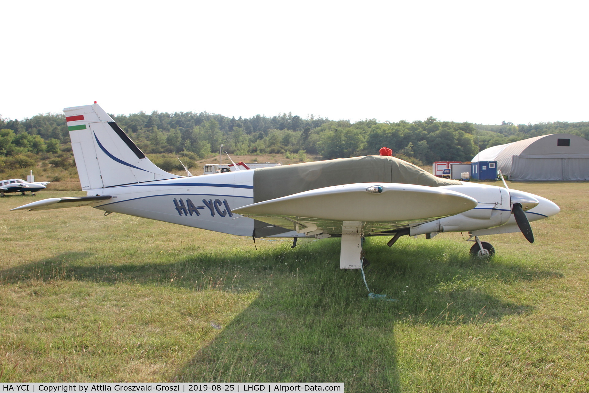 HA-YCI, 1973 Piper PA-34-200 C/N 34-7350259, LHGD - Gödöllö Airport, Hungary