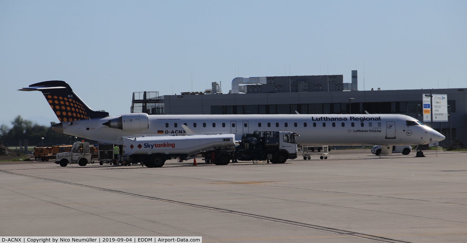 D-ACNX, 2011 Bombardier CRJ-900 NG (CL-600-2D24) C/N 15270, CRJ900 in EDDM