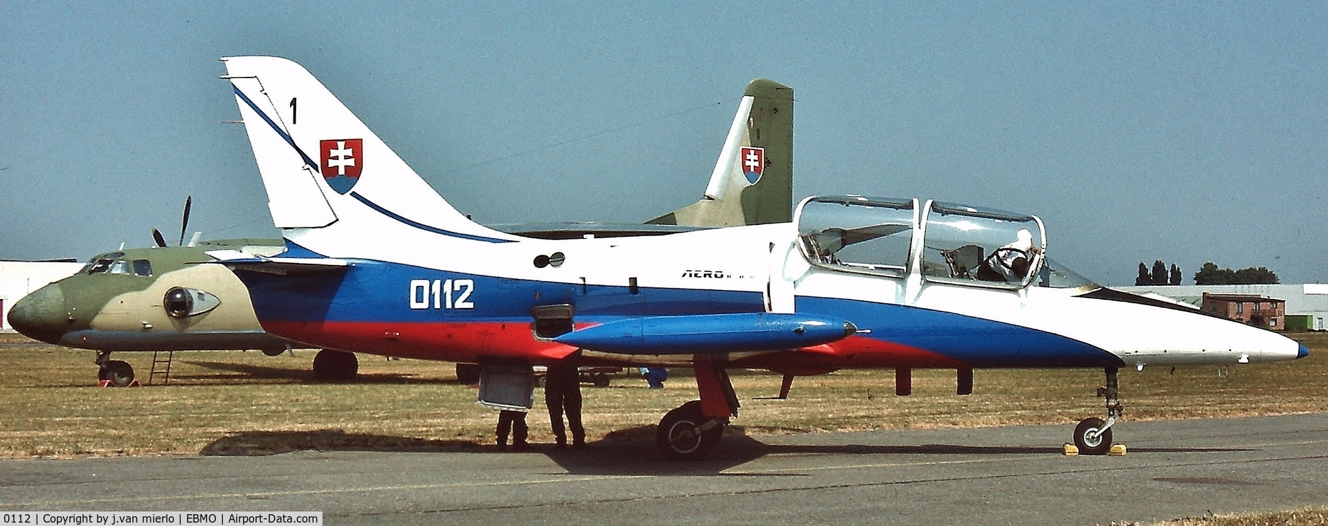 0112, Aero L-39C Albatros C/N 330112, Moorsele air show'95