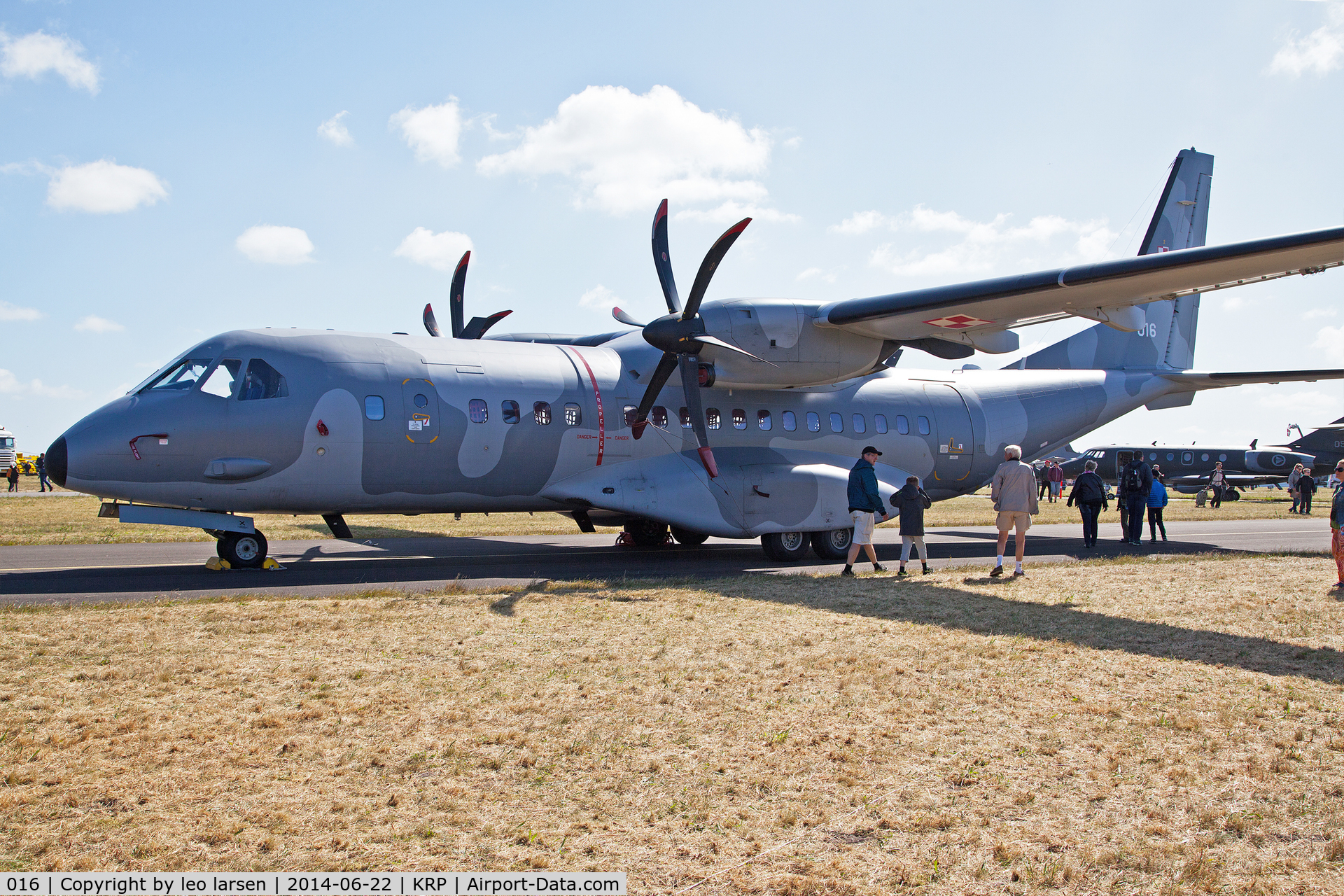 016, 2004 CASA C-295M C/N S-018, Karup air show 22.6.2014