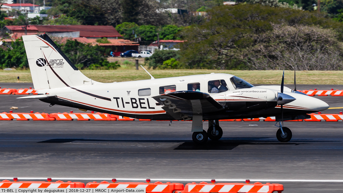 TI-BEL, Piper PA-34-220T  Seneca V C/N 3449323, mroc/sjo