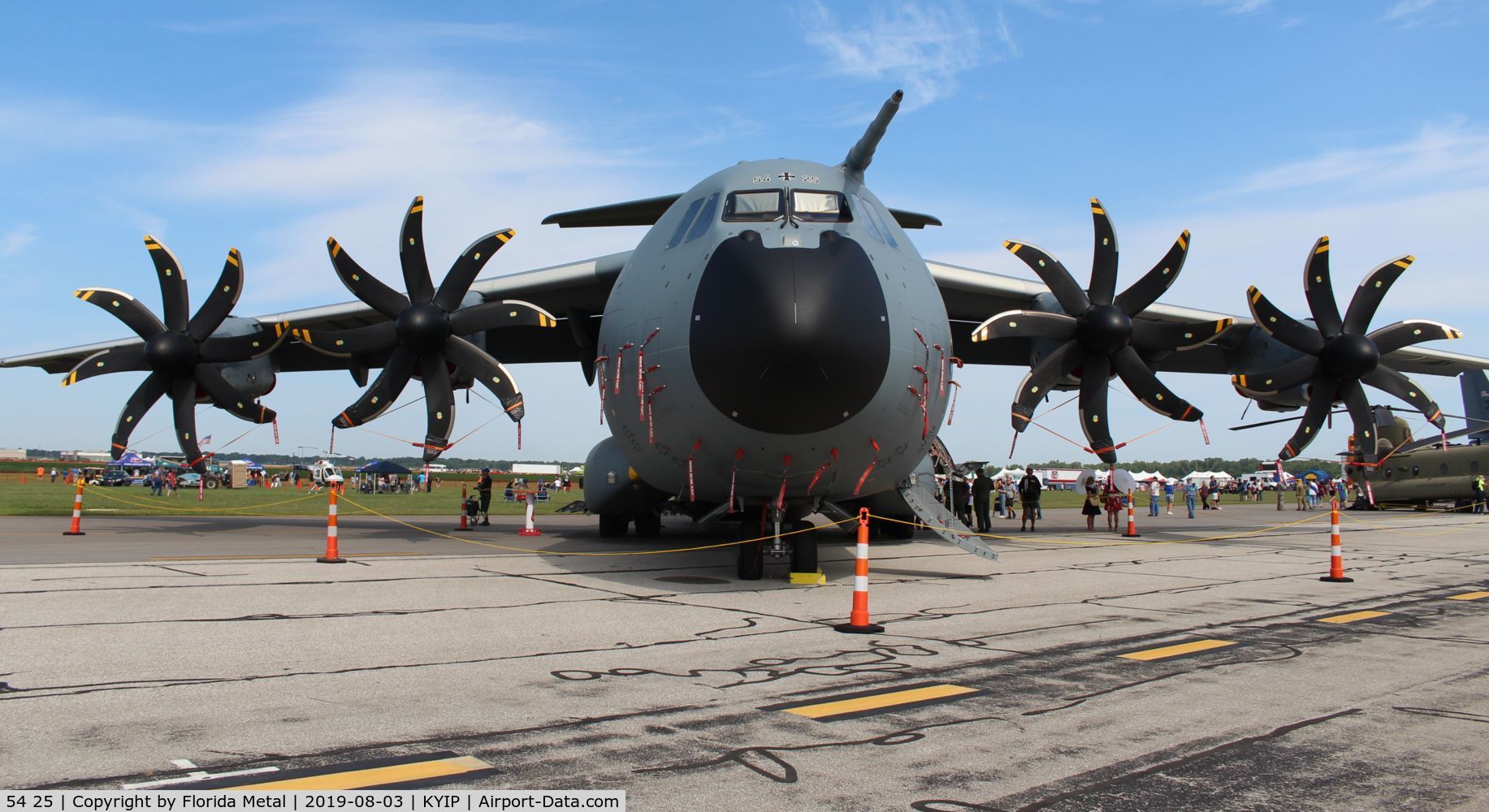 54 25, 2018 Airbus A400M Atlas C/N A4M085, German Air Force