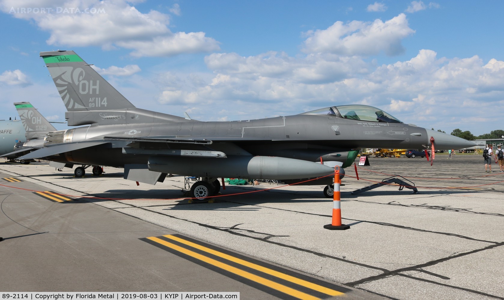 89-2114, 1989 General Dynamics F-16C C/N 1C-267, F-16C