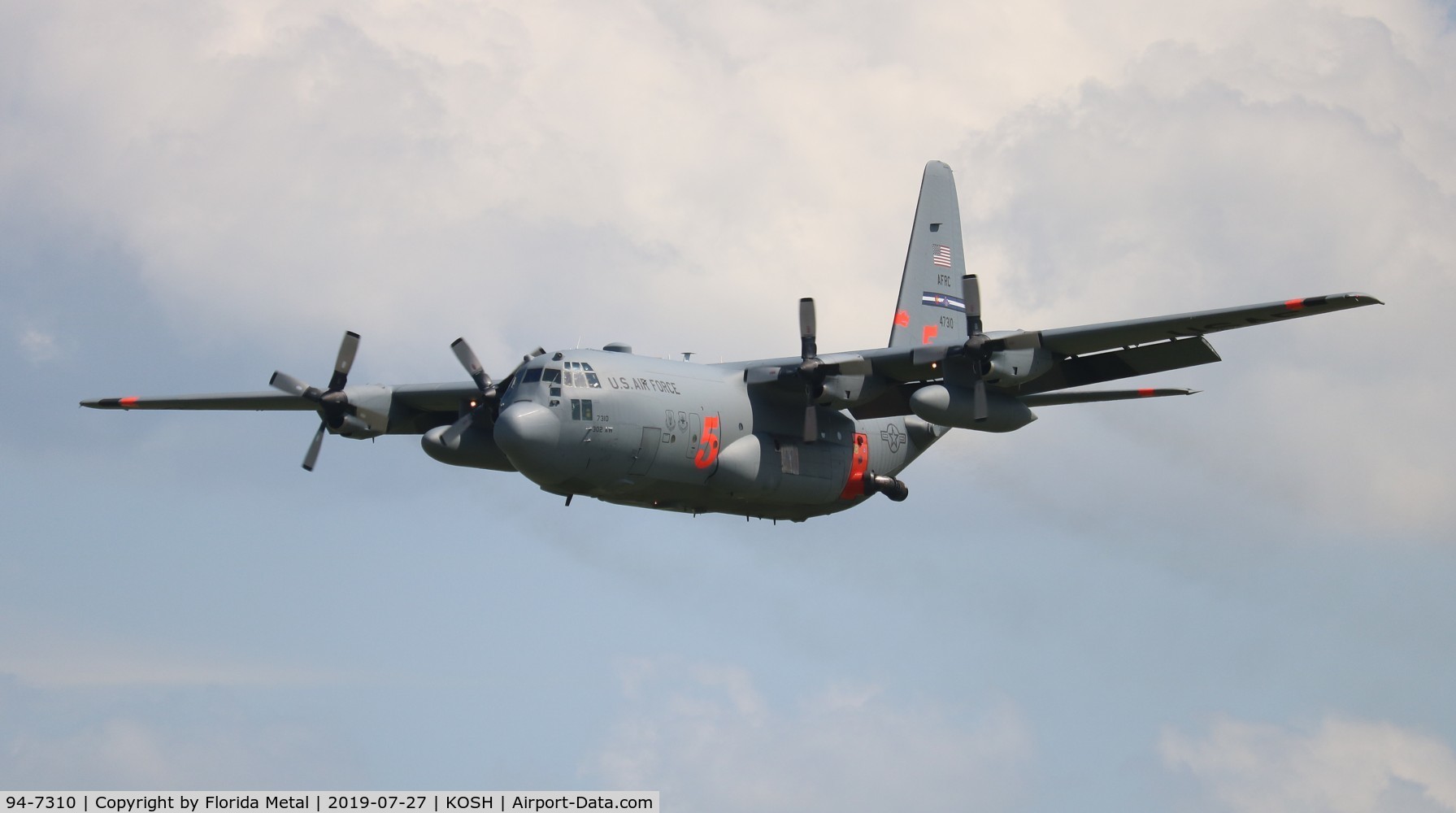 94-7310, 1995 Lockheed C-130H Hercules C/N 382-5396, C-130H