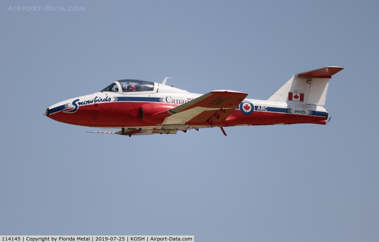 114145, Canadair CT-114 Tutor C/N 1145, Snowbirds